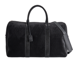 Le Monogramme Duffle, Velvet, Black, 708452, L/K/S/DB, 3*